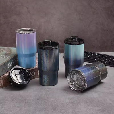 14 oz 3 en 1 Custom OEM Cafetería Tumbler Taza de Coca Cola Portador de acero inoxidable latas de cerveza refrigerador