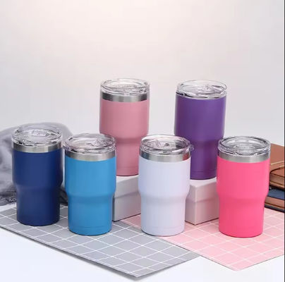 14 oz 3 en 1 Custom OEM Cafetería Tumbler Taza de Coca Cola Portador de acero inoxidable latas de cerveza refrigerador