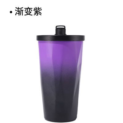 Taza de estudiante de botella de vacío de acero inoxidable ecológica personalizada con diseño a prueba de fugas