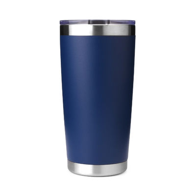 20 oz Tumbler de metal en blanco Rojo con tapa de deslizador magnético OEM ODM
