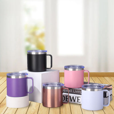 14 oz de taza aislada de café con tapa deslizante