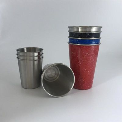 18/8 acero inoxidable del grado aisló la taza de cerveza de oro roja de la botella 16oz 450ml