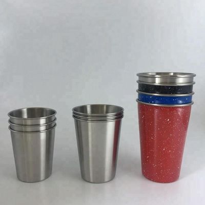 18/8 acero inoxidable del grado aisló la taza de cerveza de oro roja de la botella 16oz 450ml