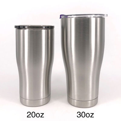 la pared del doble de 20oz 30oz aisló la botella, taza inoxidable del viaje fácil llevar