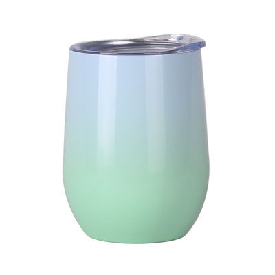 diseño blanco de la pared del doble de la taza de café del acero inoxidable 12oz para el aislamiento del tiempo largo