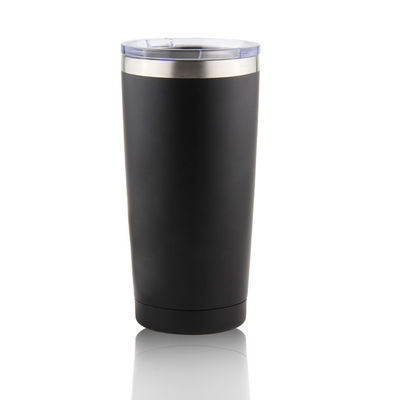 304 vasos del acero inoxidable, base fácil del apretón de la taza de café del acero inoxidable