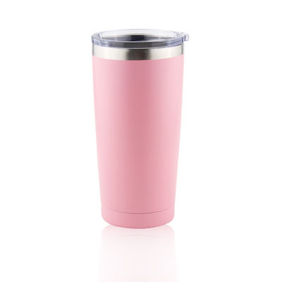 304 vasos del acero inoxidable, base fácil del apretón de la taza de café del acero inoxidable