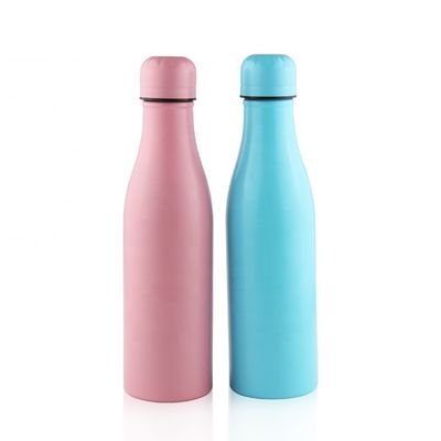 impresión modificada para requisitos particulares botella aislada del logotipo del acero inoxidable del volumen 500ml