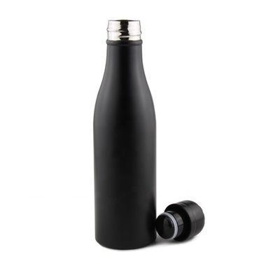 impresión modificada para requisitos particulares botella aislada del logotipo del acero inoxidable del volumen 500ml