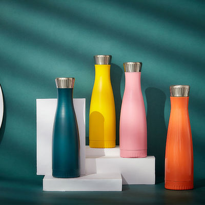 350ml - diseño aislado del logotipo de la impresión de la transferencia del agua de botella del acero inoxidable 1000ml