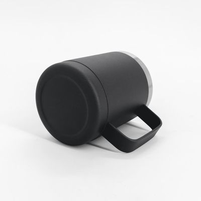 El vacío negro/blanco aisló el vaso, taza del vino del acero inoxidable 10oz 304