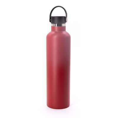 el vacío de 18oz 21oz 24oz aisló la botella, logotipo de grabación en relieve del frasco estrecho de la boca