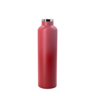 el vacío de 18oz 21oz 24oz aisló la botella, logotipo de grabación en relieve del frasco estrecho de la boca