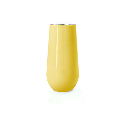 18/8 acero inoxidable de la pared doble aisló las flautas del vaso 6oz champán