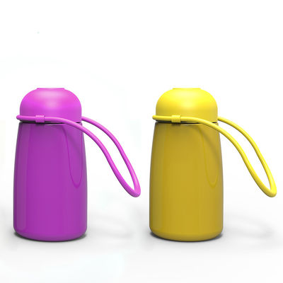 diseño doble portátil de la pared del acero inoxidable 280ml de la botella de pequeña capacidad de los deportes