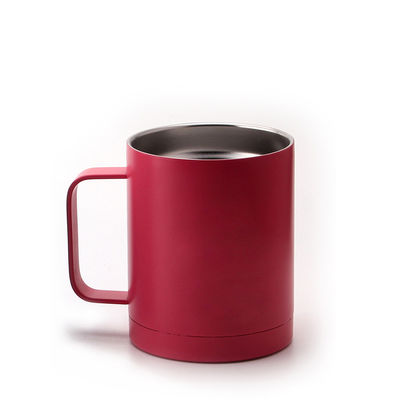 taza de café aislada aduana creativa del acero inoxidable 350ml con la tapa plástica