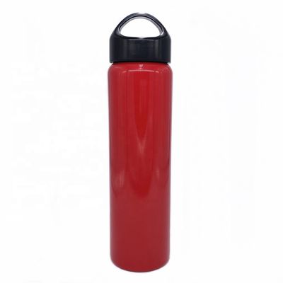 los deportes del acero inoxidable 12oz/17oz/20oz/25oz embotellan la boca ancha con el casquillo del lazo